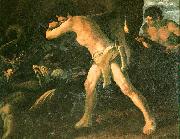 Francisco de Zurbaran hercules fighting the hydra of lerna painting